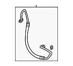 97762P0000 - HVAC: Discharge Hose for Hyundai: Tucson Image