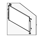 97606P0000 - HVAC: Condenser for Hyundai: Tucson Image