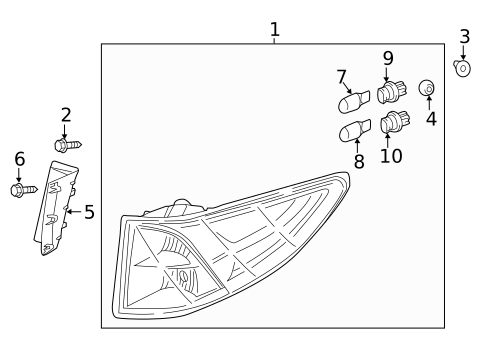 Combination Lamps for 2020 Honda Odyssey #1