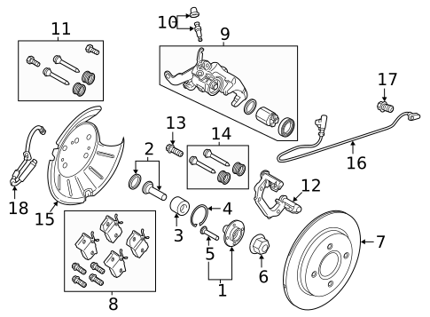 Hardware, Fasteners & Fittings for 2015 Ford Fiesta #2