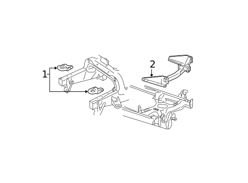 Tow Hook & Hitch for 1998 Ford F-150 #0