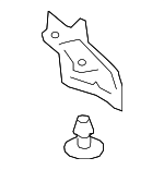 5335110010 - Body: Closing Plate for Toyota: C-HR Image