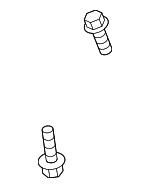 90105A0068 - Body: Hinge Bolt for Scion: iM, iQ, xB | Toyota: 4Runner, Avalon, bZ4X, C-HR, Camry, Corolla, Corolla Cross, Corolla iM, Crown, Crown Signia, FJ Cruiser, GR Corolla, Grand Highlander, Highlander, Land Cruiser, Mirai, Prius, Prius C, Prius Prime, Prius V, RAV4, RAV4 Prime, Sequoia, Sienna, Tacoma, Tundra, Venza Image