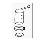 88958025 - Body: Reservoir for Cadillac: XLR Image