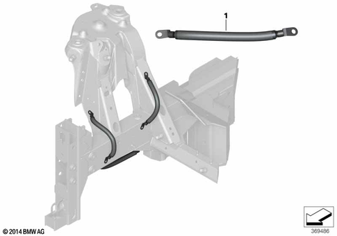 Battery Cable for 2014 BMW i3 60Ah #0
