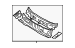 667002L010 - Body: Cowl Panel for Hyundai: Elantra Image