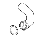 32224398 - Cooling System: Outlet Hose for Volvo Image