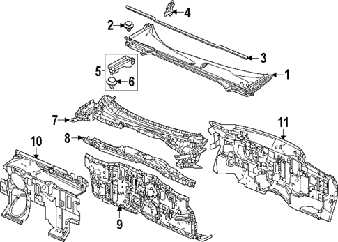 Cowl for 2024 Acura Integra #0