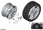 36117849661 - : Wheel, Alloy for BMW Image