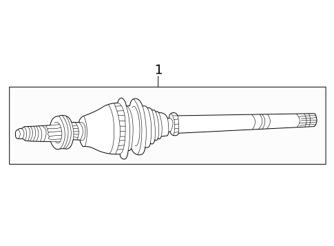 Drive Axles for 2004 Mercury Monterey #0