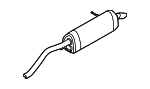 28780AA100 - Exhaust: Rear Muffler Hanger for Kia Image