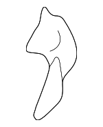 MR478995 - Body: Drip Molding Clip for Chrysler: Sebring | Dodge: Stratus Image