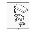 HS7Z5406024BC - Body: Lid Assembly for Ford: Fusion Image