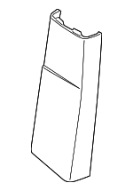 51439133930 - Body: Lower Center Pillar Trim for BMW Image