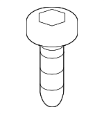7146959925 - Body: Cowl Trim Screw for BMW Image