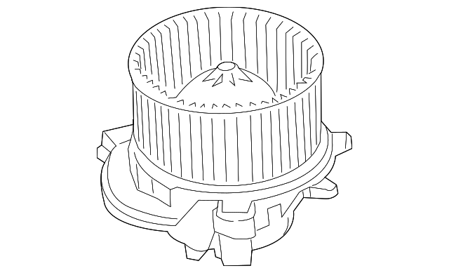 FR3Z-19805-C - Blower Motor - Lasco Auto Parts
