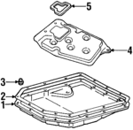 94850449 - Engine: Transmission Oil Filter for Chevrolet: Nova, Prizm Image