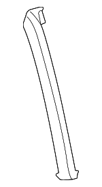 C2P14551 - : Glass Weather-Strip for Jaguar: XK, XKR, XKR-S Image