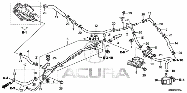 Install Pipe - Tubing for 2007 Acura RDX #0