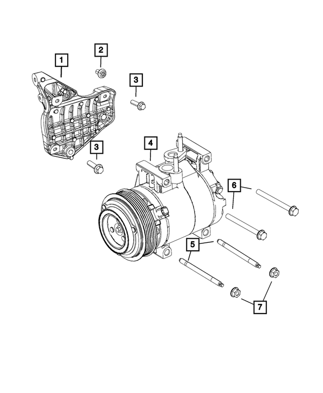 68029490AA - : Bolt for Mopar Image