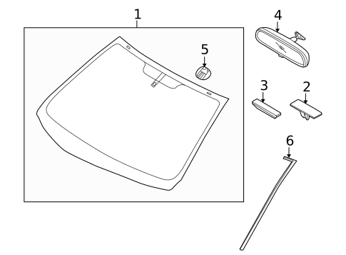 Reveal Moldings for 2010 Kia Forte Koup #1