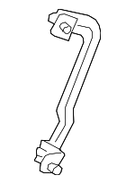 72112TVAA00 - Body: Lock Bracket for Honda: Accord Image