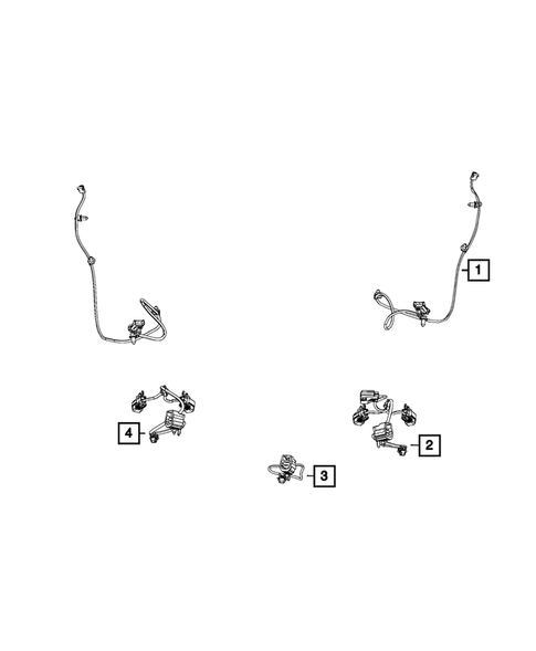 Wiring-Body and Accessories for 2018 Jeep Wrangler JK #3