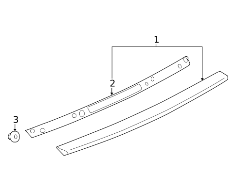 Spoiler for 2007 Mitsubishi Galant #0