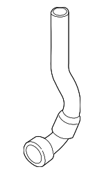 4G0122109A - Cooling System: Front Hose for Audi Image