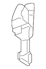 532940E040 - : Radiator Support Baffle for Toyota: Highlander Image