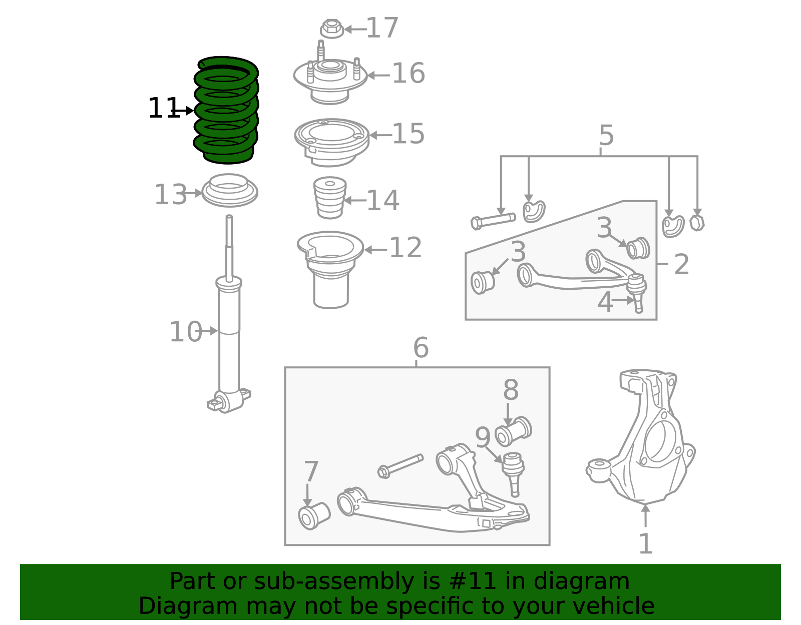 86537333 - F Spring | My GM Part