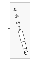 4853080603 - : 2010-2024 Toyota 4Runner - Shock Absorber for Toyota: 4Runner Image