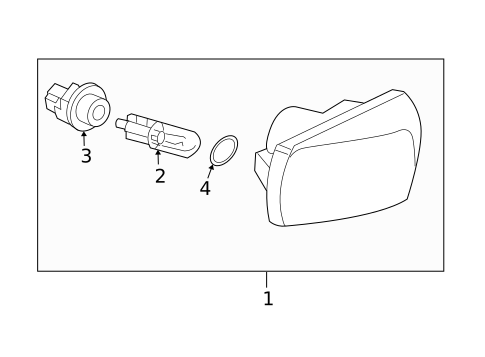 Bulbs - Chassis for 2007 Saab 9-3 #2