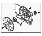 25380F3300 - Cooling System: Fan Assembly for Hyundai Image