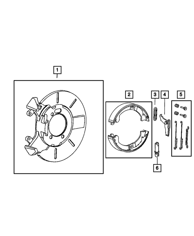 5012354AA - Parking Brake: Brake Adjusting Hole Plug, Right Or Left for Mopar Image