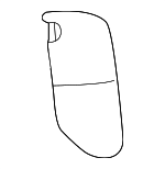 1CT15BD1AA - Body: Sun-visor for Dodge: Ram 1500, Ram 2500, Ram 3500 Image