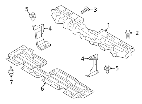 Splash Shields for 2020 Mitsubishi Mirage G4 #0