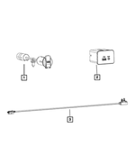 68256846AA - Electrical: Usb Cable for Mopar Image