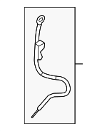LR100573 - Engine: Tube for Land Rover: Discovery, Range Rover Sport Image
