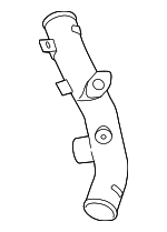 282622B780 - Cooling System: Outlet Pipe for Hyundai: Elantra, Elantra GT, Kona, Veloster Image