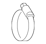 282923A070 - Cooling System: Inlet Hose Clamp for Genesis: G70 | Hyundai: Elantra, Elantra GT, Santa Fe, Santa Fe Sport, Sonata, Tucson, Veloster, Veloster N Image