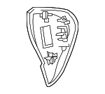 35876SMGE01 - Steering: Control Switch Case for Honda: Fit Image