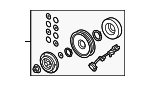 31390538 - HVAC: Clutch &amp; Pulley for Volvo Image image