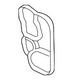 6L117070 - Engine: Oil Cooler Gasket for Volkswagen: Arteon, Atlas, Atlas Cross Sport, Beetle, e-Golf, Golf, Golf Alltrack, Golf R, Golf SportWagen, GTI, Jetta, Passat, Tiguan Image