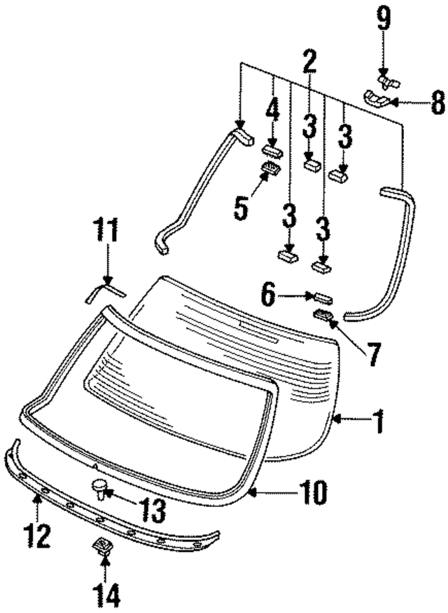 91575SW5013 - : Lower Cover Grommet for Acura Image