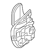 5UW98DX9AB - : Paddle Switch for Fiat: 500X | Jeep: Compass, Renegade Image