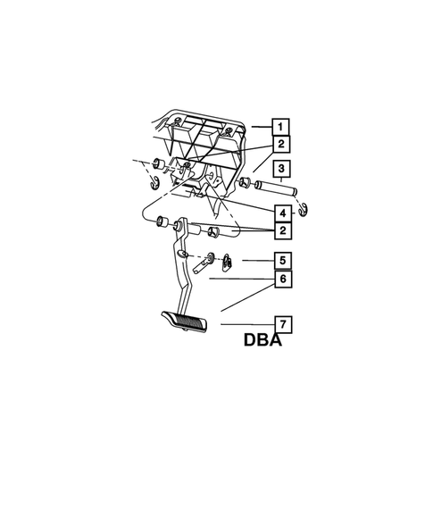 Brake Pedals for 2011 Ram 1500 #0