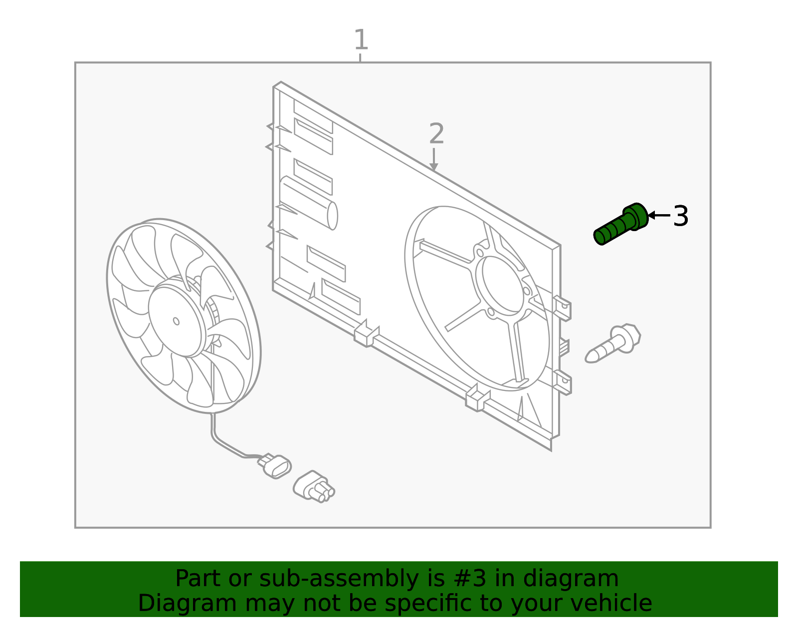 2011-2017 Volkswagen Touareg Shroud Bolt WHT-004-902 | OEM Parts Online