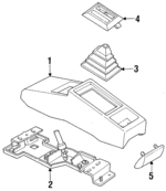 V394GL7 - Body: Console for Mopar Image