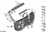 51492990126 - Vehicle Trim: Lower Tail Lid Trim Panel for BMW Image